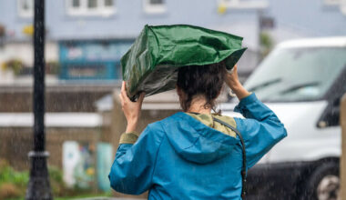 Status Yellow warning for rain issued for 13 counties over the weekend