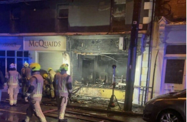 Gardaí investigating suspected arson attack on Co Meath pharmacy that's been 'destroyed'