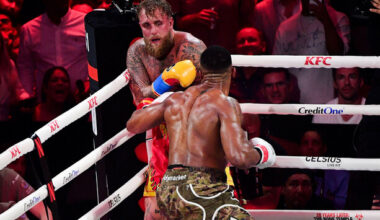 Anthony Joshua defeats Jake Paul in 6th round knockout · TheJournal.ie