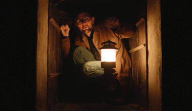 The horror film Hokum, starring Adam Scott, has secured a May 2026 release and unveiled the first image of Scott's character