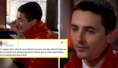Timothée Chalamet Backlash For Suggesting He'll Win Oscar
