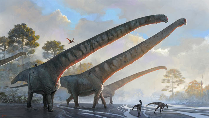 Paleontologists Discover New Species of Mamenchisaurid Dinosaur