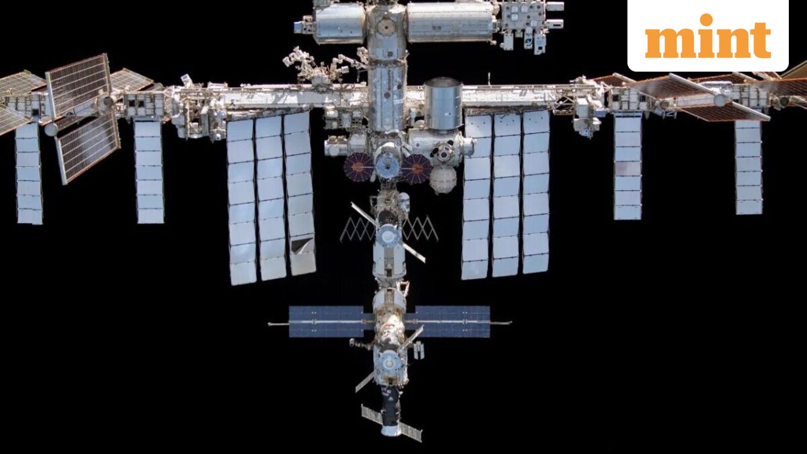 The International Space Station Credit: NASA website)