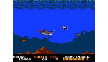 The NES game Jaws is getting a retro physical re-release on Switch and PS5