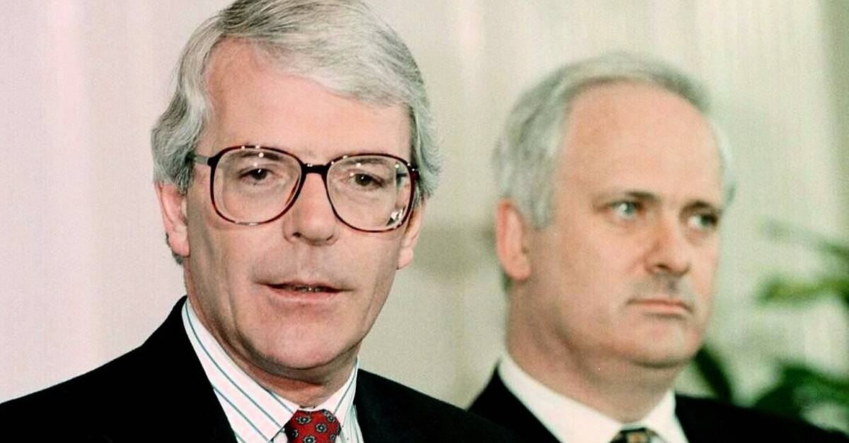 John Major reprimanded John Bruton for ‘stormy’ speech in 1995