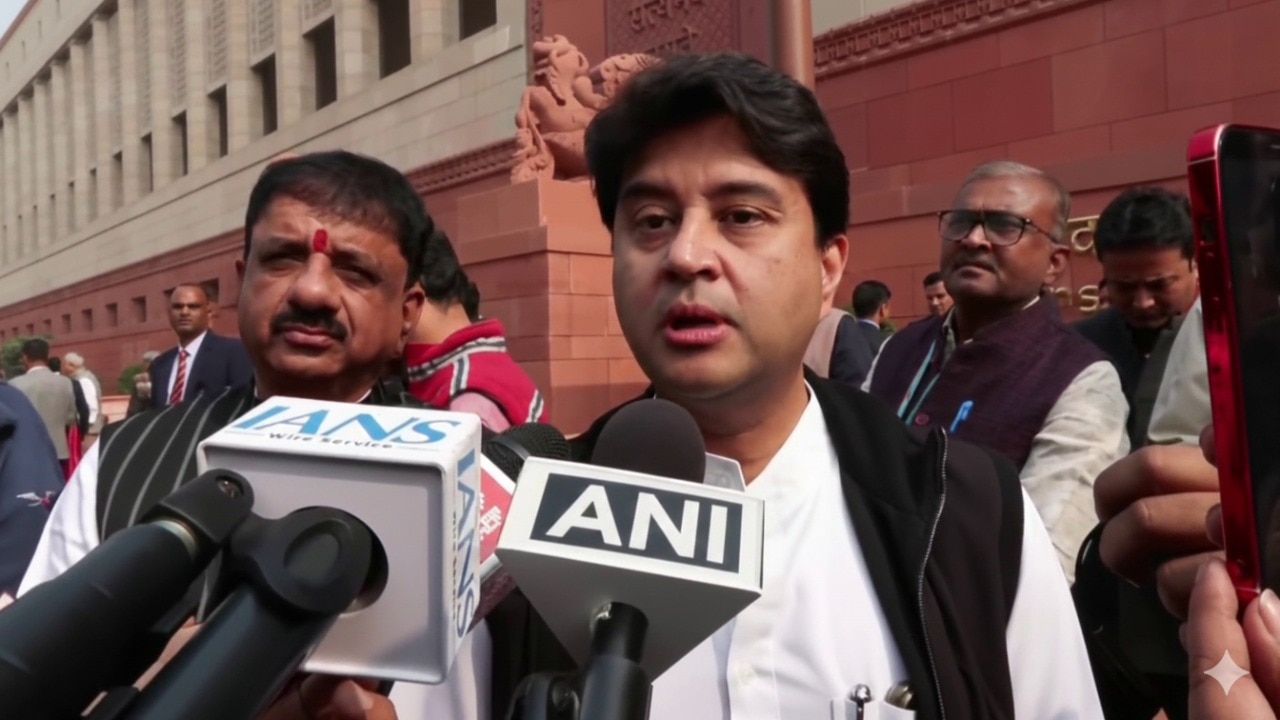 Sanchar Saathi an optional consumer safety app, doesn't snoop: Telecom minister Jyotiraditya Scindia