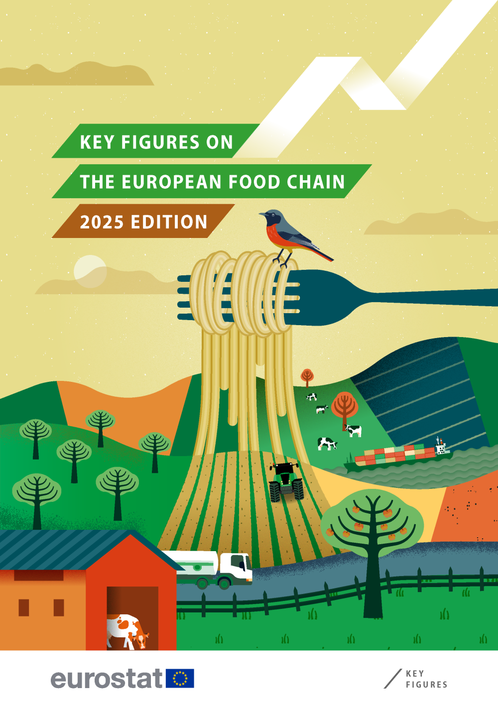 Key figures on the European food chain - 2025 edition cover