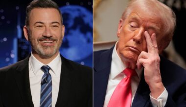 Jimmy Kimmel Mocks Trump Appearing to Doze Off During Cabinet Meeting