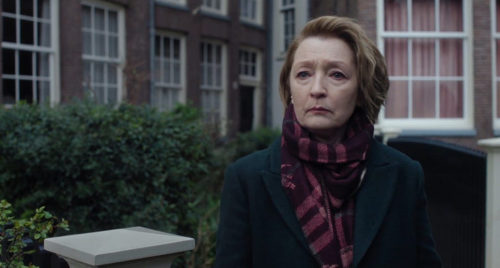 Lesley Manville, Midwinter break trailer lesley manville, midwinter break trailer