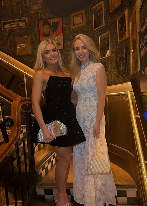 Lauren Gavin attends Aisling Brannigan and Ryan Basquel. Pic: Lauren Gavin Instagram 