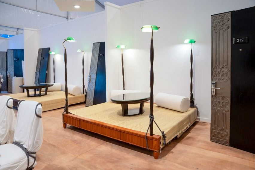 Day beds at Mubai cafe