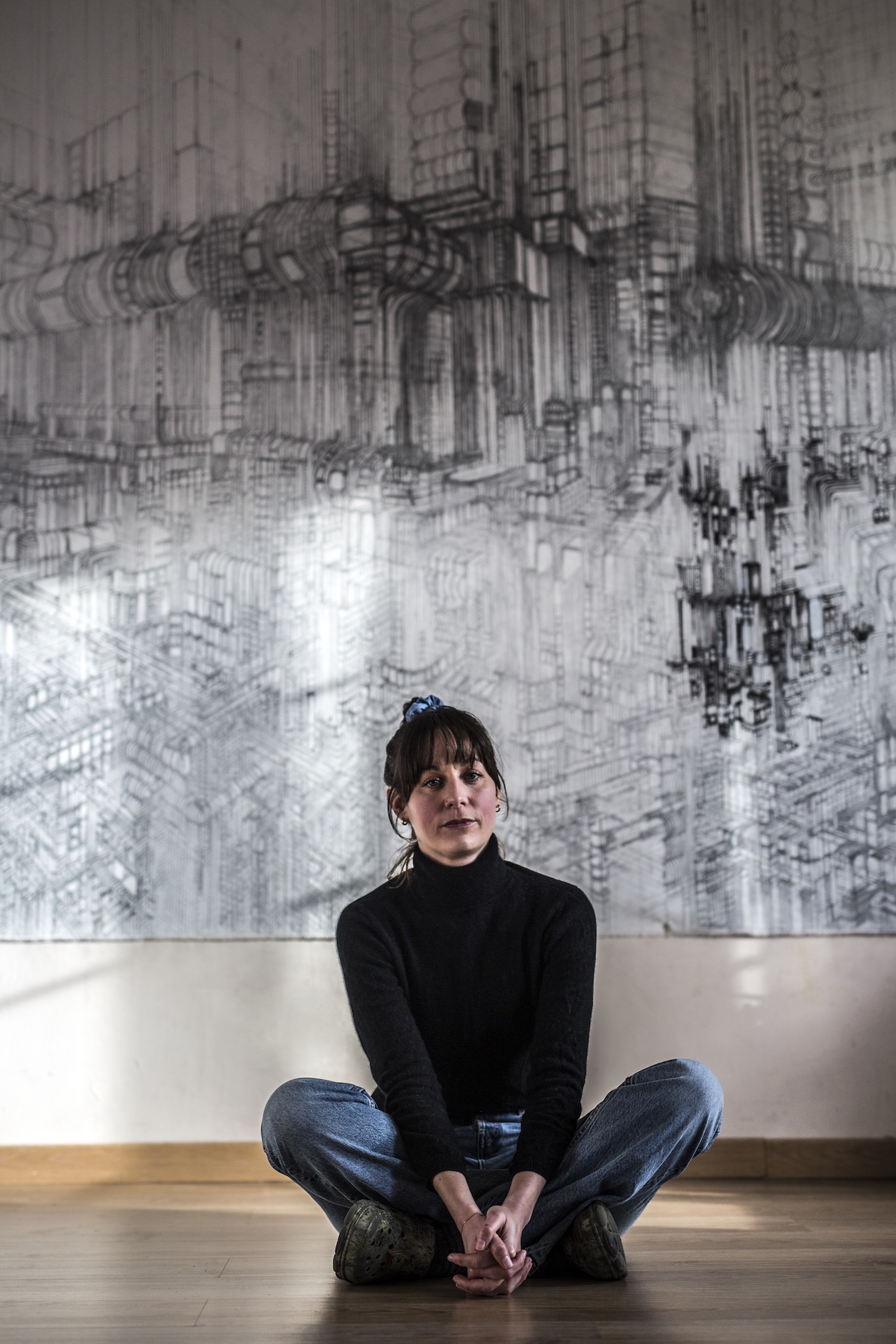 Architectural Drawing by Margritt