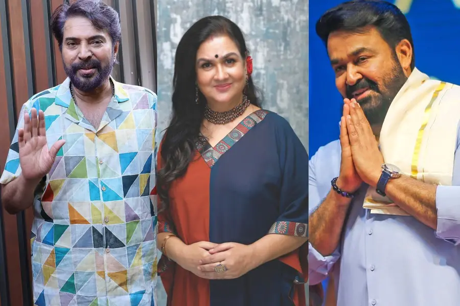 MammoottyUrvashiMohanlal