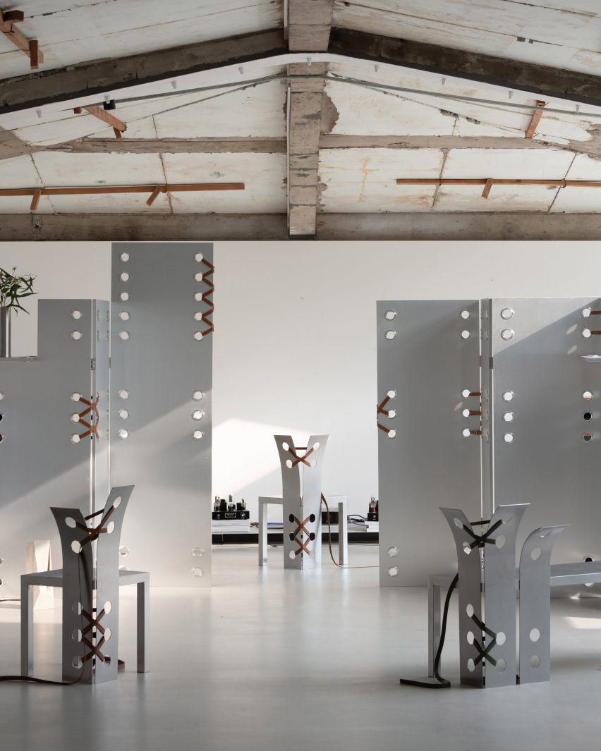 The Sun Room exhibition of metal furniture