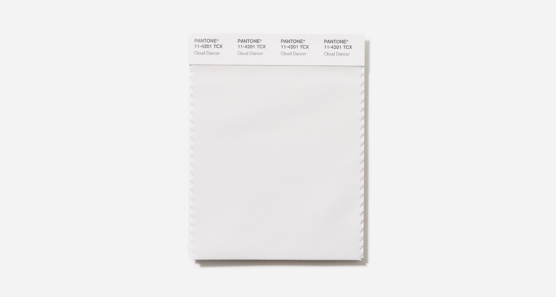 "Lofty white" Cloud Dancer named Pantone Colour of the Year 2026
