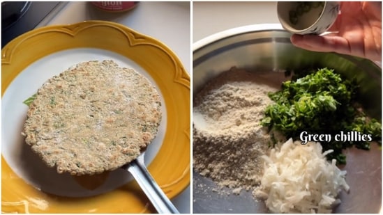 Khushi's paratha recipe is not only gluten free but also aids in weight management!(instagram/@nutritionwith_khushi)