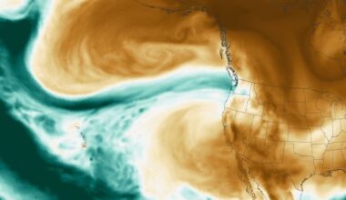 Pacific Moisture Drenches the U.S. Northwest