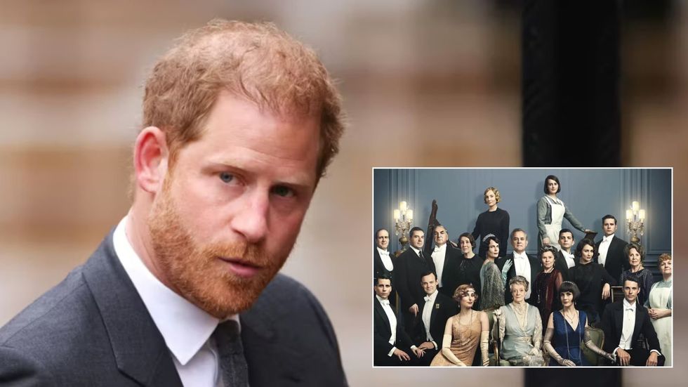 Prince Harry, Downton Abbey
