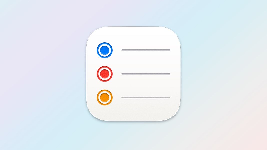 iOS Reminders icon
