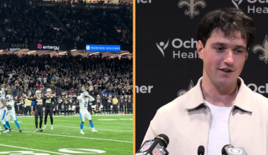 Saints Fans Were Loving One Aspect Of Charlie Smyth's Celebration After Game Winner