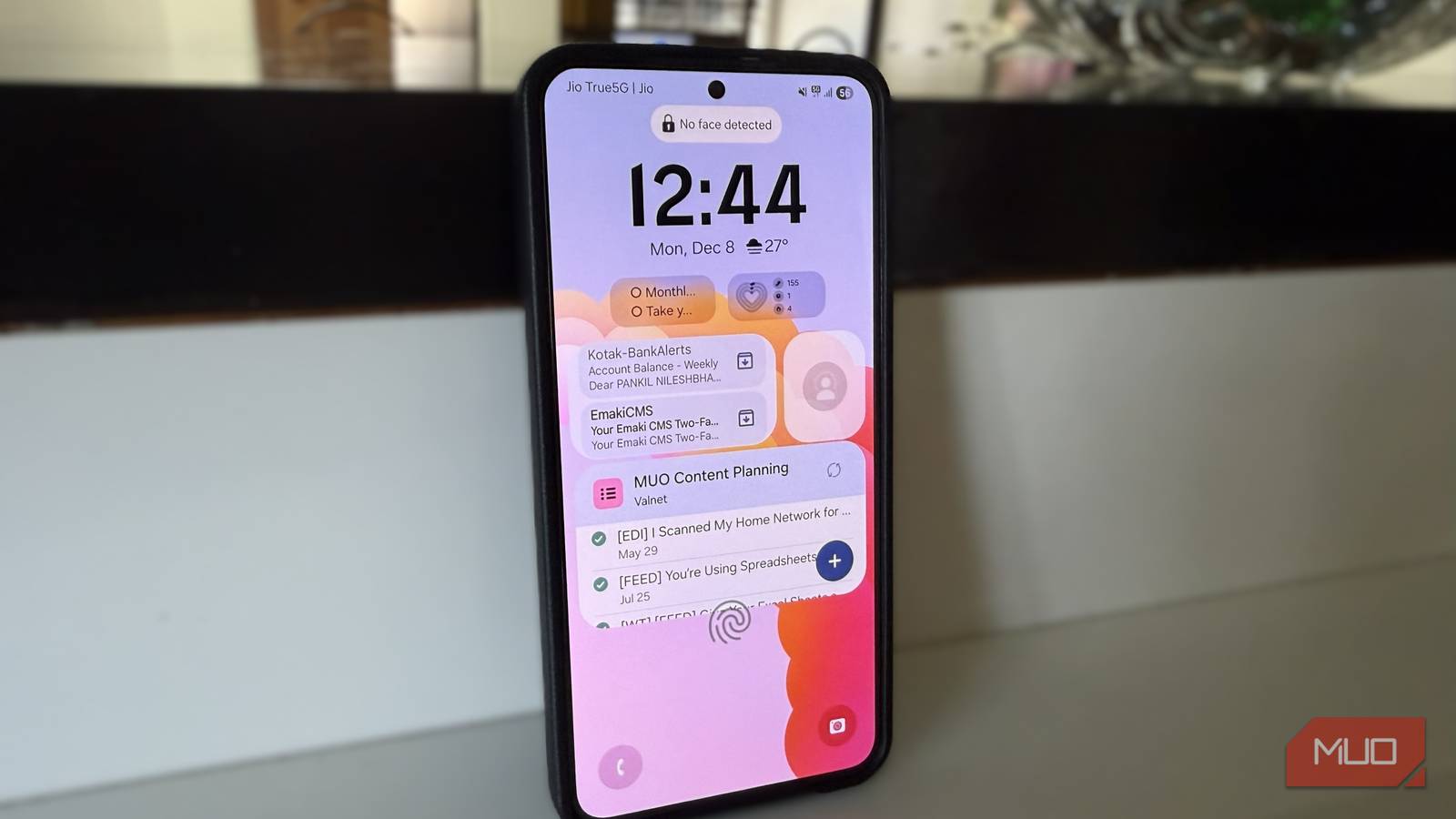 I barely need to unlock my Samsung anymore after adding these widgets