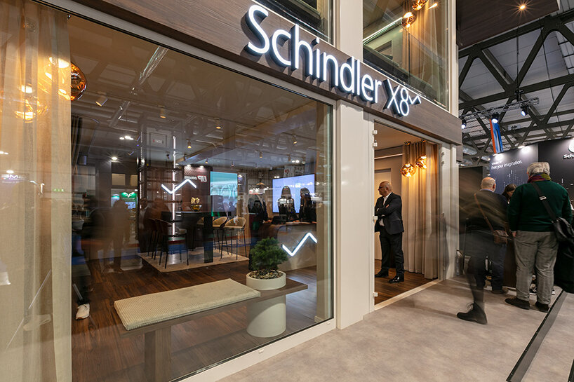 schindler X8 reshapes elevator architecture operating without a shaft or pit