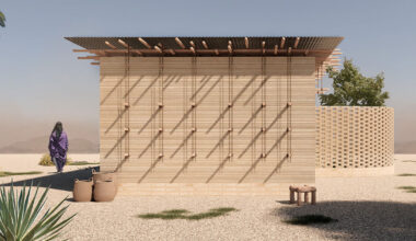 mud bricks and wood build low-cost shelter modules in somalia