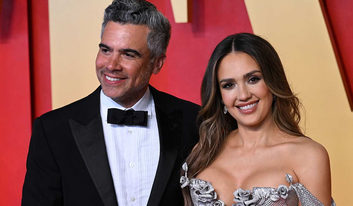 Jessica Alba and Cash Warren. Pic Rex