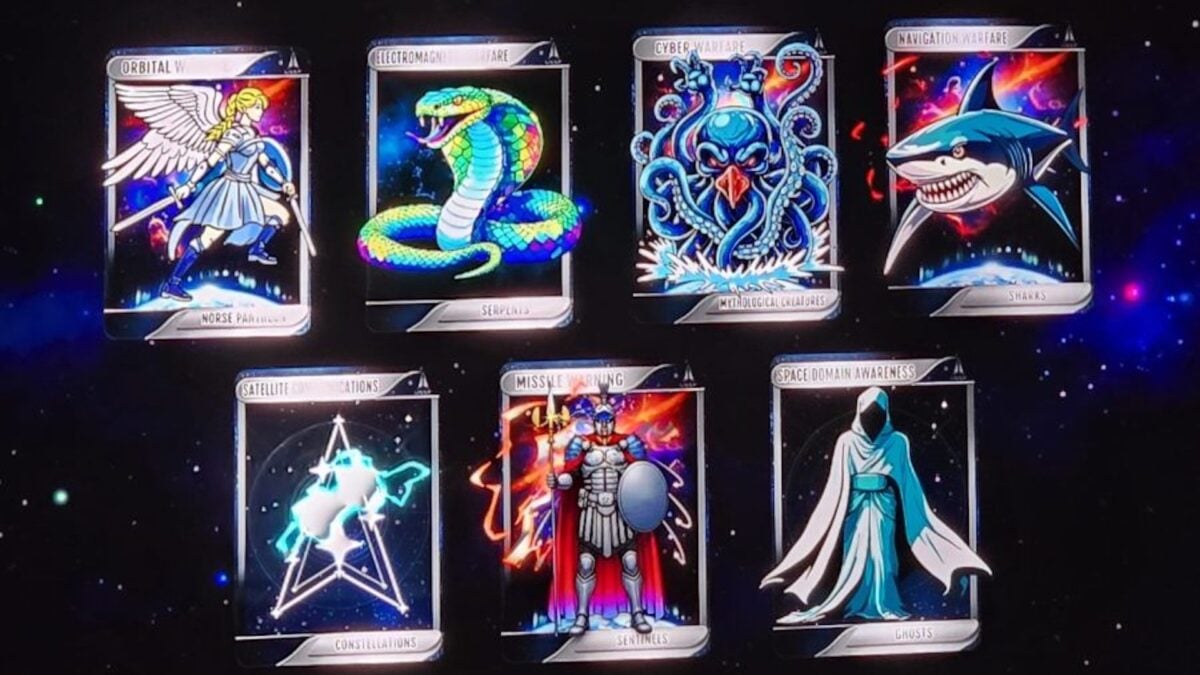 Space Force Unveils 7 Bizarre Themes to Name Its War Tech