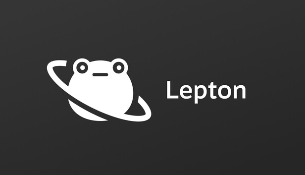 The header image for Lepton on Steam