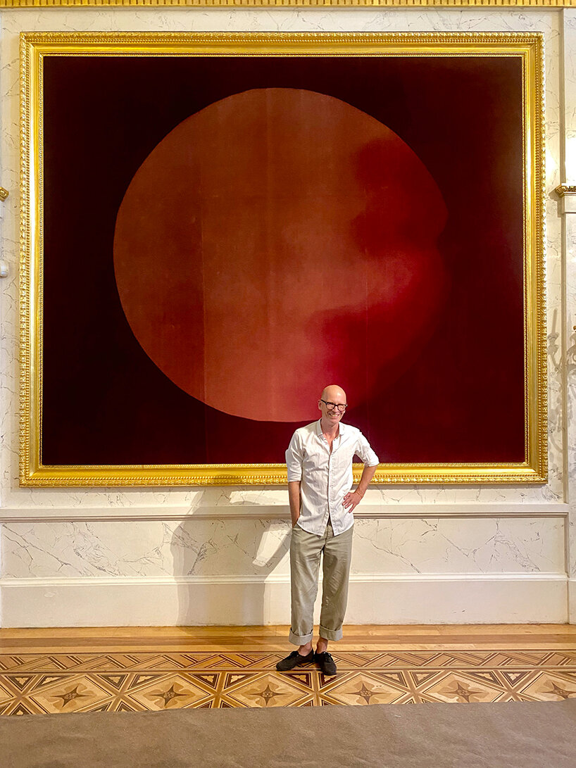 nicolas grospierre’s velvet heliograms are made by months of direct sun exposure