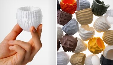 These Ceramic Cups Were Designed And Manufactured Entirely By An Algorithm