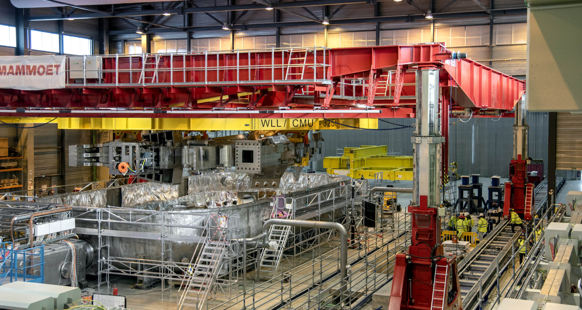 First coil ready to face deep-space cold