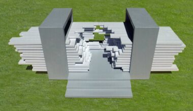 192 Sliding Blocks Let Anyone Sculpt This Pavilion Into New Shapes