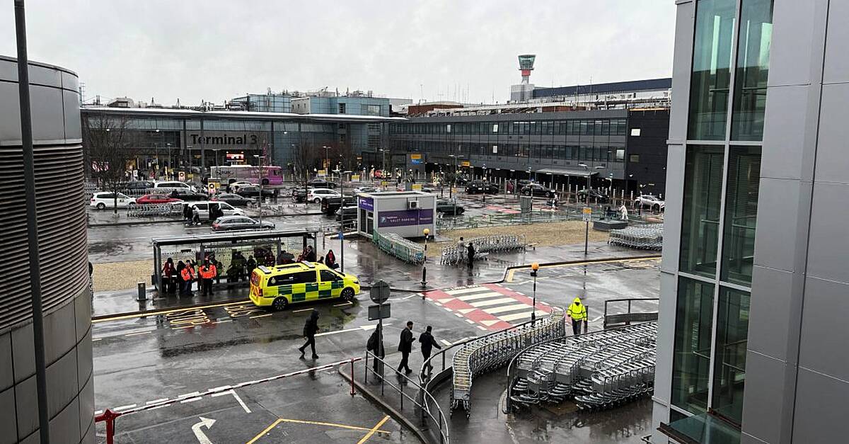 Three-year-old girl among those treated after ‘pepper spray’ attack at Heathrow