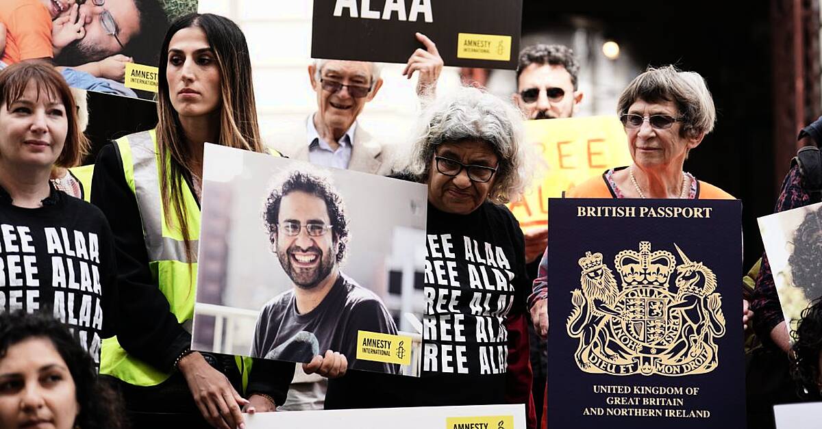 Uk government condemns Egyptian activist’s ‘abhorrent’ social media posts
