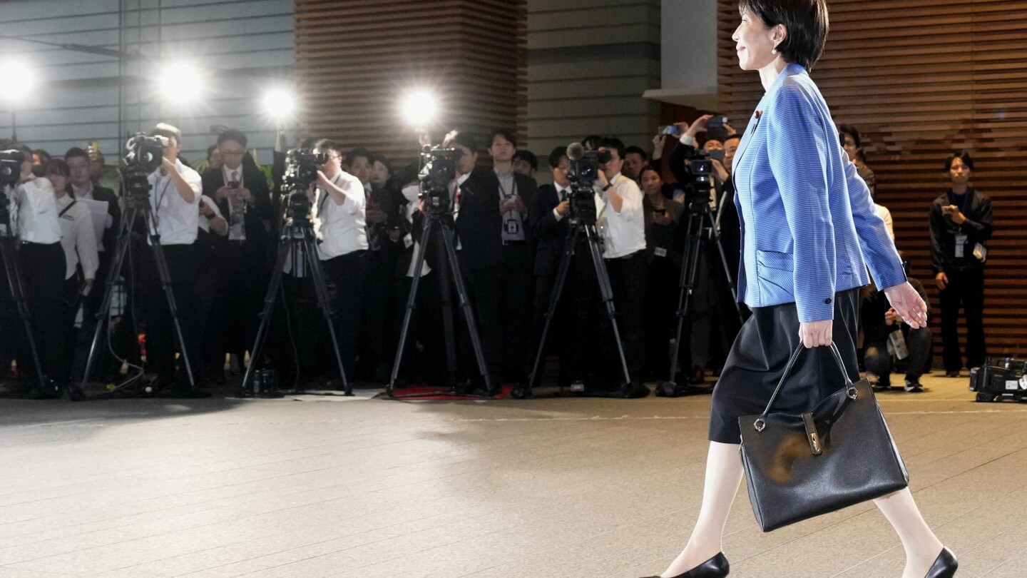 Japan's Takaichi wins fans with style and 'work, work, work' mantra