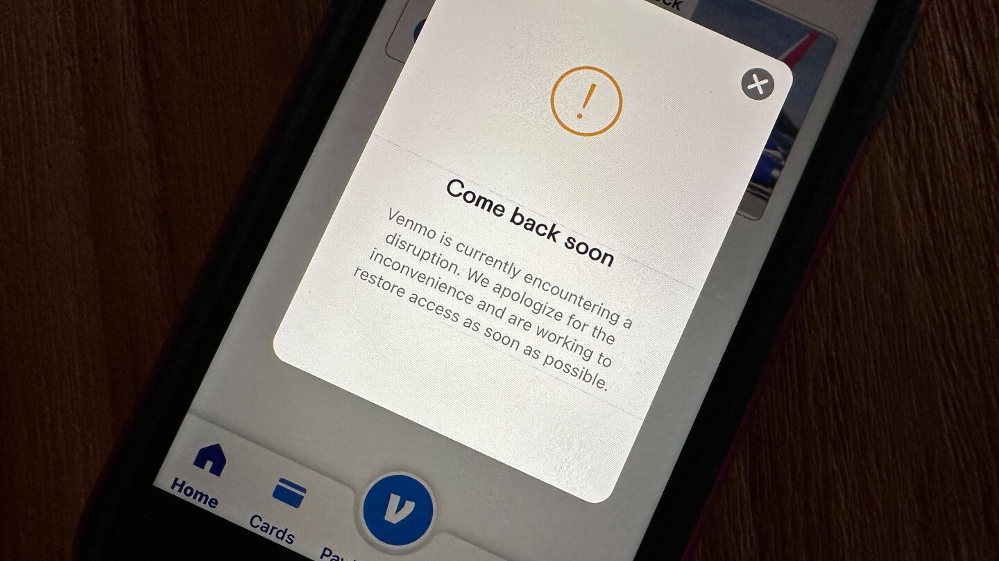Venmo service outage resolved after users struggle with transactions