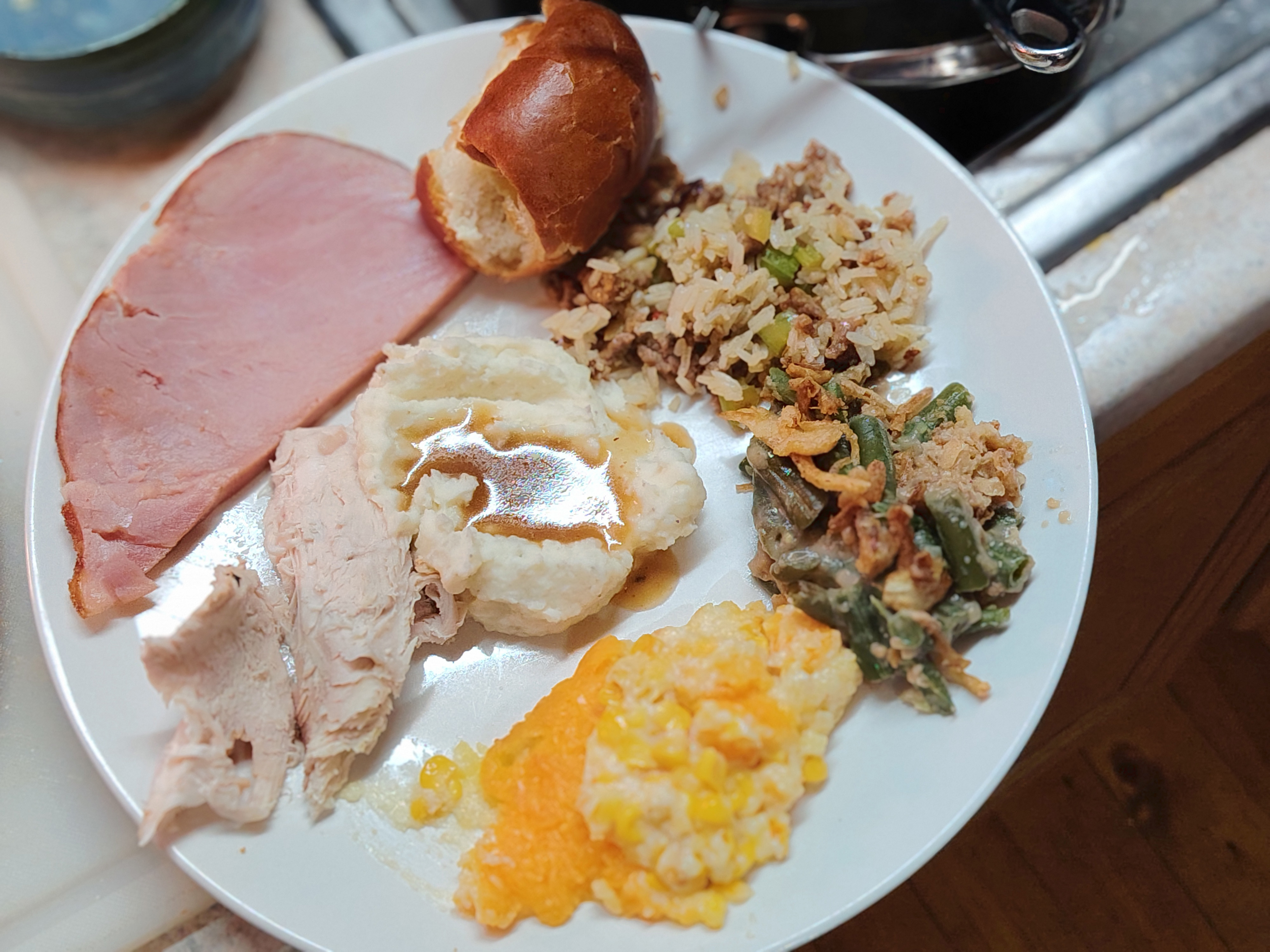 A photo taken from the Honor Magic 8 Lite of food using the portrait mode