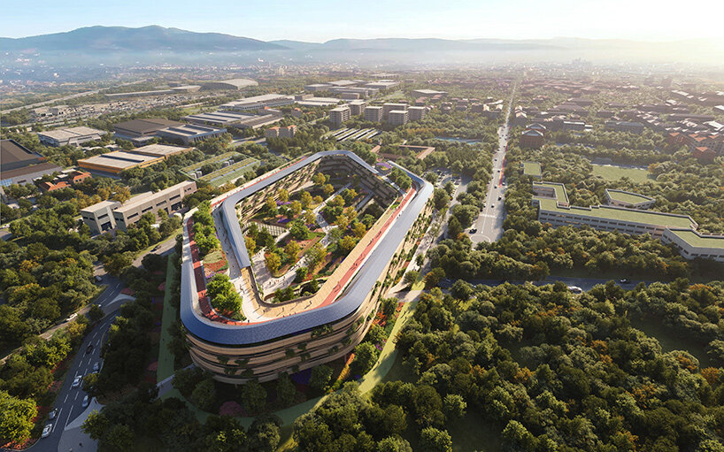 zaha hadid architects to design garden-infused malpensa hospital in italy
