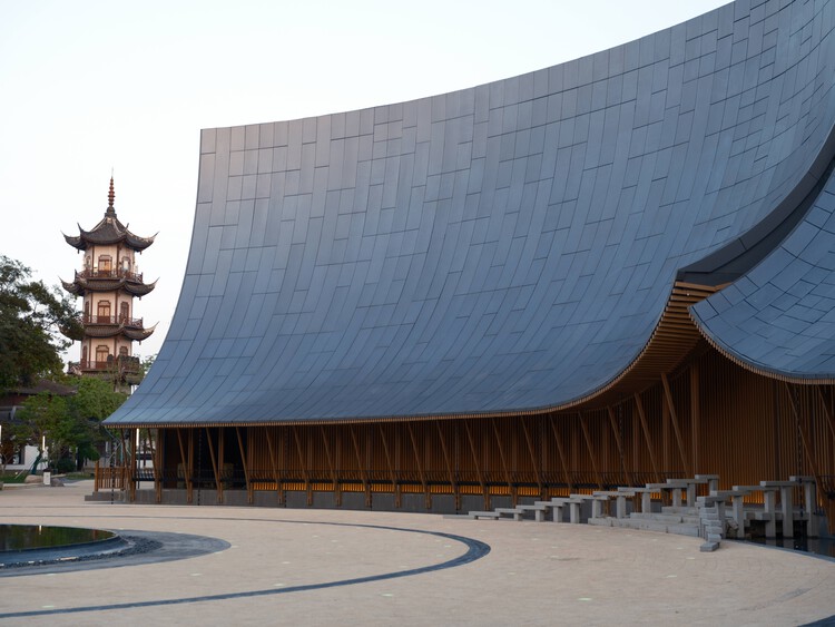 Zhouzhuang Theater Façade Renovation / CAALADI + Practice on Earth - Exterior Photography