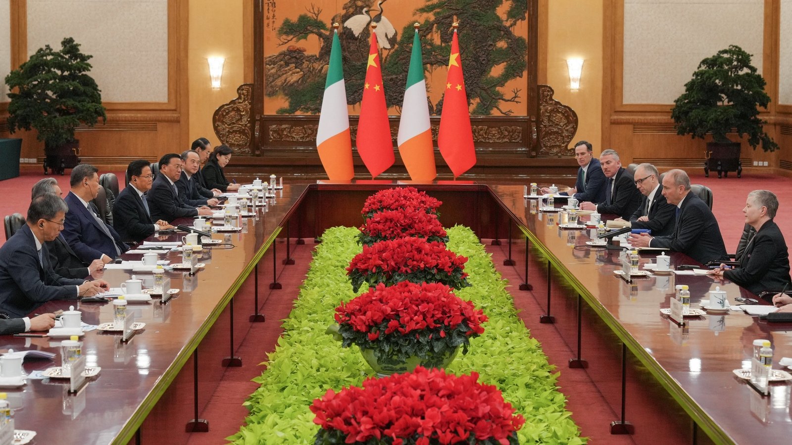 Taoiseach calls for more open trade during visit to China