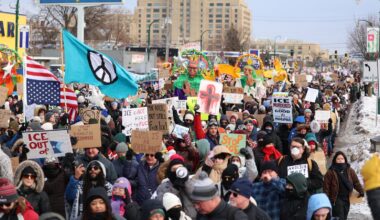 Rallies across US against shooting of woman by ICE agent