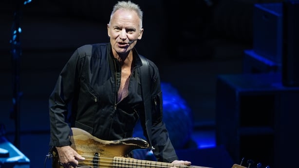 Sting performs on his Sting 3.0 LIVE tour at Red Rocks Amphitheatre in Morrison, Colorado, on 19 May, 2025 
