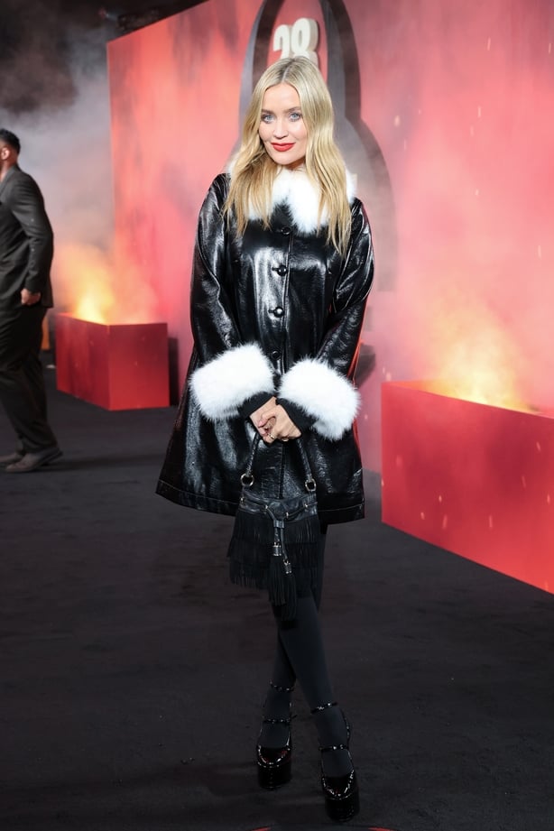 LONDON, ENGLAND - JANUARY 13: Laura Whitmore attends the World Premiere of 