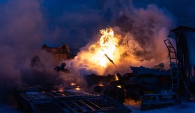 Russia in massive strike on Ukrainian drone, energy sites