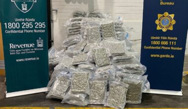 Herbal cannabis worth €10.12m seized in Co Louth