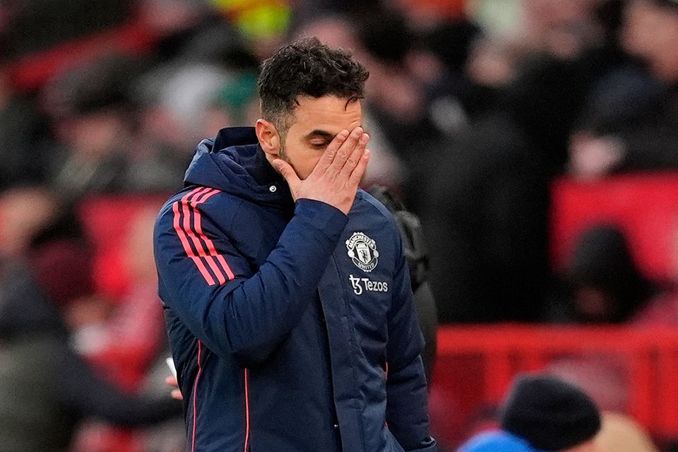 Former Manchester United manager Ruben Amorim