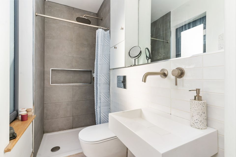 A bathroom at San Antonio, 7 St Fintan’s Villas, Blackrock, Co Dublin