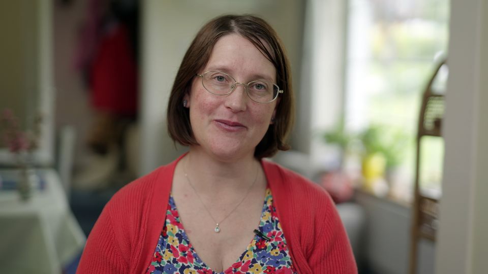 Shining light: Cancer patient Caroline Conboye